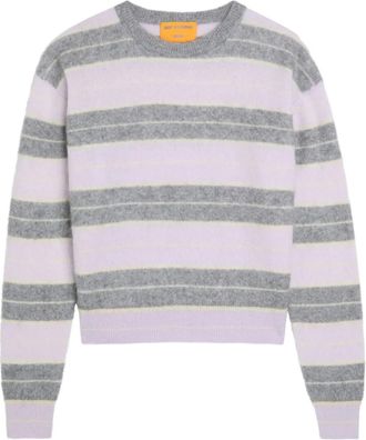 Guest In Residence Grizzly striped sweater - Purple