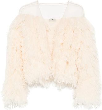 Elisabetta Franchi Fringed Jacket