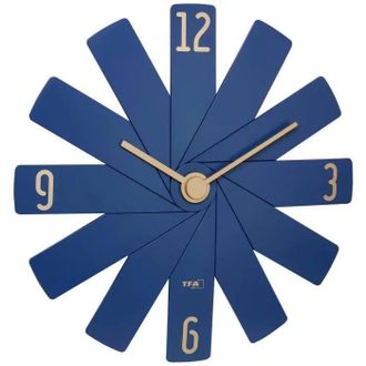 TFA Dostmann Tfa Dostmann - Reloj De Pared Anal&oacute;gico Clock In The Box 60.3020.06, Movimiento Silencioso, Exclusivo Para Encajar, Accesorio Para El Hogar, Reloj De 