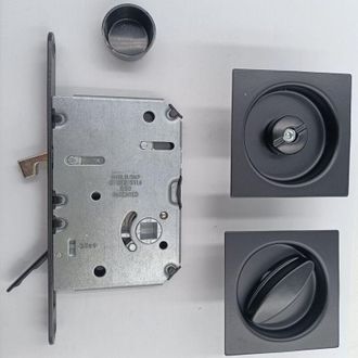 AGB Kit Scivola A tre Class Nero Opaco Bordo Quadro