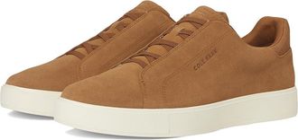 Cole Haan Grandpro Luxe Slip-On Sneakers Mens Shoes Golden Toffee Suede/Light Sesame/Ivory : 10.5 D - Medium