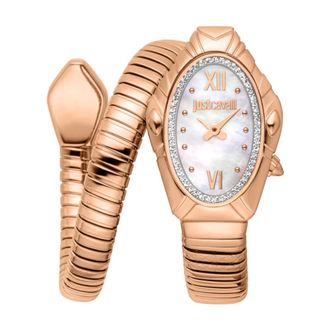 Just Cavalli Accessoires, Dames, Roze, ONE Size, Lirica Horloge