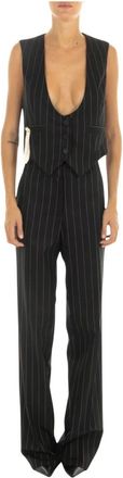 Mar De Margaritas Donna, Pantaloni, Nero, M, new