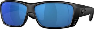 Costa 6S9024 Cat Cay Polarized 902405 Mens Sunglasses Black Size 61