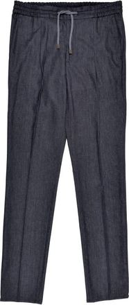 Brunello Cucinelli Dark Grey Wool Leisure Trousers, Brand Size 58 (US Size 42)