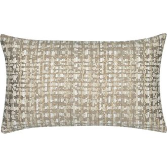 Elaine Smith Channel Indoor & Outdoor Woven Accent Pillow in Sable at Nordstrom, Size 12X20