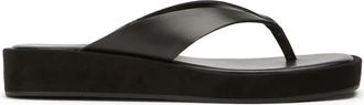 Tony Bianco Kyra - Sandali infradito in pelle nera-Nero