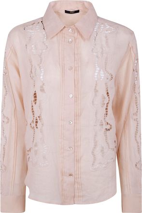 Seventy Ramie Embroidered Shirt