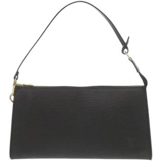 Louis Vuitton Pre-owned Pochette Accessoires - Dames - Pre-owned - Zwart - Maat: ONE Size Leer