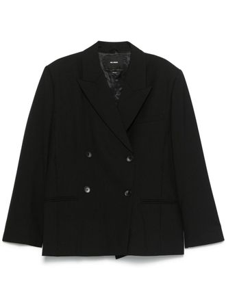 Axel Arigato Kaia blazer - women - Polyester/Polyester/Wool/Viscose/Viscose - 42 - Black