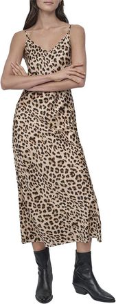 DKNY Dkny Washer Satin Bias Slip Dress