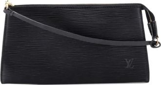 Louis Vuitton Pochette Accessoires Epi Leather clutch bag - Nero