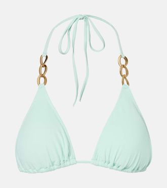 Melissa Odabash Top bikini con catena