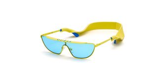 Guess GU7677 39V Womens Sunglasses Yellow Size 141