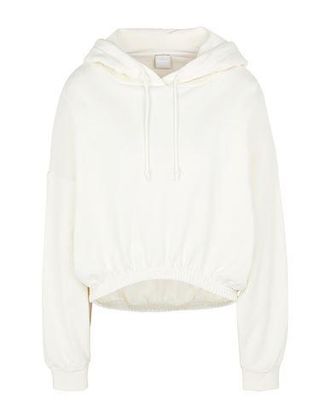 8 by YOOX ORGANIC JERSEY HOODIE W/ ELASTIC WAISTBAND