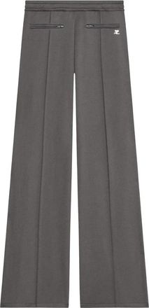 Courr&egrave;ges Interlock Trainingsbroek - Dames - Sweatpants - Grijs - M - Polyester - Broeken