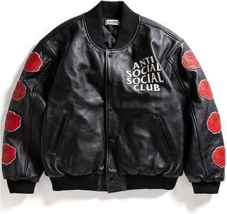 ANTI SOCIAL SOCIAL CLUB Jassen, Heren, Zwart, S, Bomber Jacket