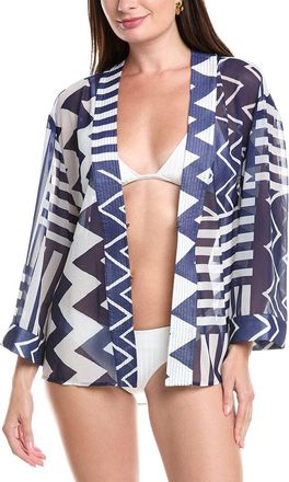 Milly Milly Patchwork Chevron Top