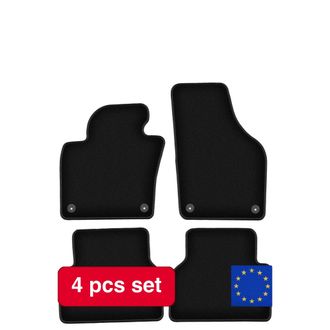 OEM Tappetini Per Auto, Facili Da Installare, Protezione Base Per Gli Interni, Neri