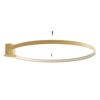 Sollux Lighting Modern Ceiling Lamp 16x110x115cm 1xLight 4000K in Gold | Size: 16 x 110 x 115 cm