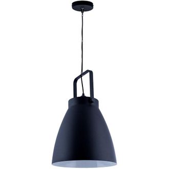 Paco Home Paco Home - Luminaria Pie Moderna Sal&oacute;n Luminaria Suspensi&oacute;n Dise&ntilde;o Focos E27 Blanco-negro, L&aacute;mpara Colgante