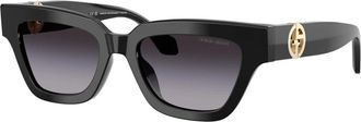 Giorgio Armani 0Ar 8246U - Dames - Zonnebrillen - Zwart - 50 MM - Accessoires