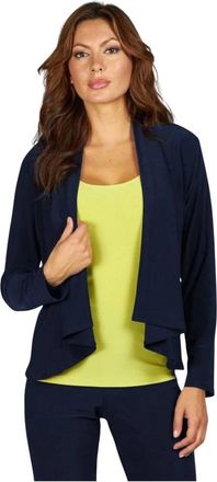 Frank Lyman Design Navy Cardigan Model 069 - Dames - Vesten - Blauw - 3XL - Truien & Vesten