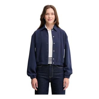 Benetton Donna, Giacche, Blu, L, new