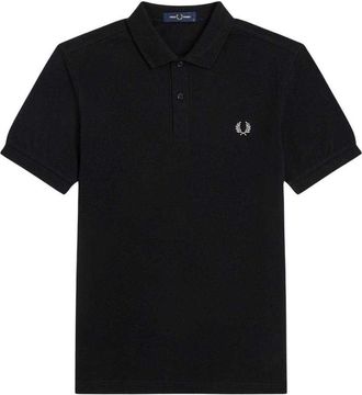 Fred Perry Herenpolo shirt (Zwart)