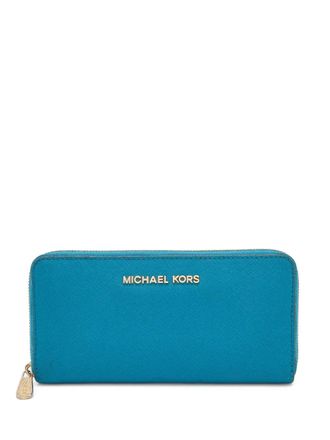 Michael Kors Pre-owned leren portemonnee - Blauw