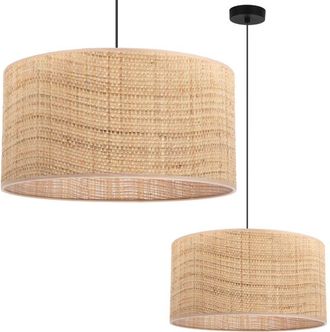 OEM L&aacute;mpara Colgante De Rat&aacute;n Negra 1 Pantalla Plana De Rat&aacute;n 40cm