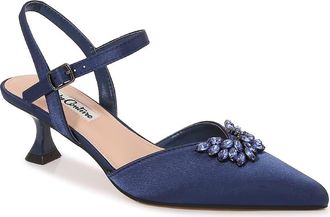 Lady Couture Classy Pointed Toe Pump in Navy at Nordstrom Rack, Size 12
