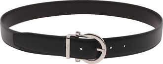 Ferragamo Reversible and adjustable gancini belt