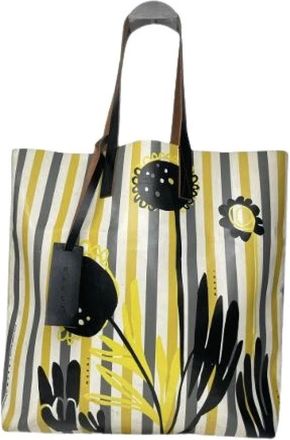 Marni Pre-owned Tote Bag - Dames - Vintage Shopper - Veelkleurig - ONE Size - Leer - Vintage