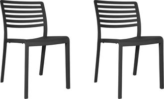Resol Sillas Lama Resol Pl&aacute;stico Gris (pack De 2)