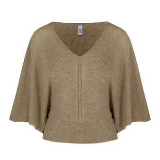 Bomboogie Top de manga corta sin costuras - Knitwear - Hombre - Beige - XL