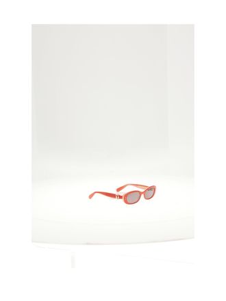 Dior DBLQB1IXR Oval Nylon Sunglasses - Red