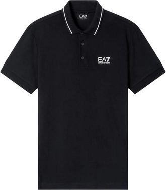 Emporio Armani Core Identity Polo - Heren - Polos - Zwart - XL - Katoen - Tops