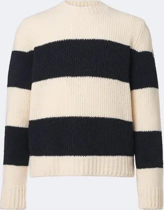 Moncler Jersey en mezcla de lana a rayas