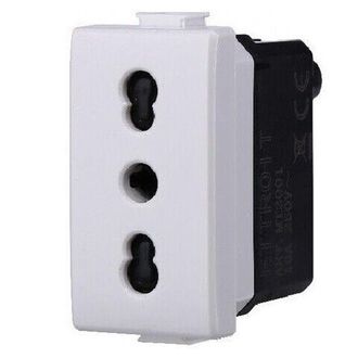 Trade Shop Trade Shop - Serie Bticino Frutti Matix Compatibile Presa Schuko Lan Pulsante Deviatore Usb