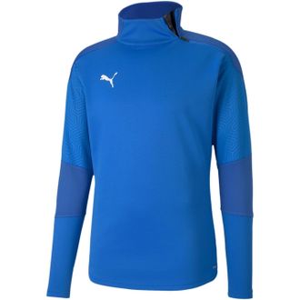 Puma Puma Final Training Fleece - Electric Blue/Team Power Blue (X-Large) /Sportswear
