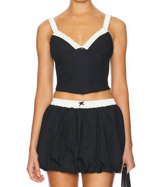 Nia Serafina Top In Black