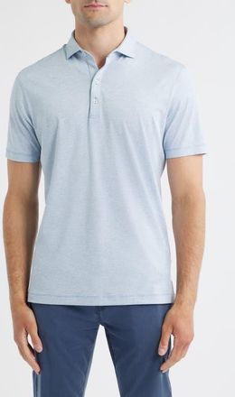 Johnnie-O Lyndon Classic Fit Polo in Tide at Nordstrom, Size Xx-Large