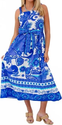 Maude Andi Dress In Porcelain