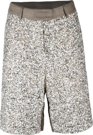 Souvenir Casual Shorts - Dames - Korte Broeken - Veelkleurig - S - Linnen - Korte Broeken