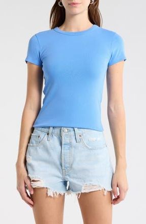 Abound Short Sleeve Baby T-Shirt in Blue Stream at Nordstrom Rack, Size X-Small