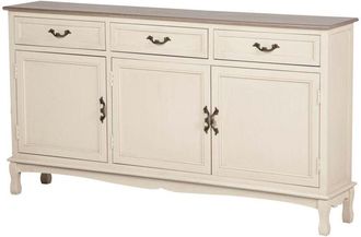 Adda Home Aparador Pino Mdf Beige 150x28x81 Cm