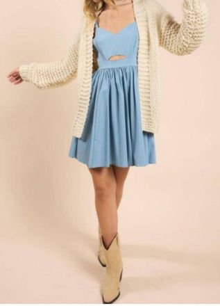 Sadie & Sage Heart You Handknit Cardigan In Beige