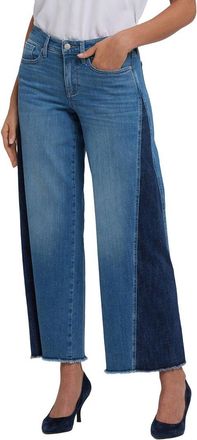 NYDJ Nydj Petite Teresa Avenue Blue Wide Leg Jean