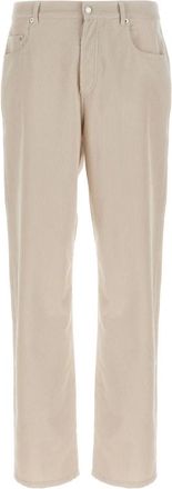 A.P.C. A.p.c., Heren, Broeken, Wit, Maat: W34 Katoen